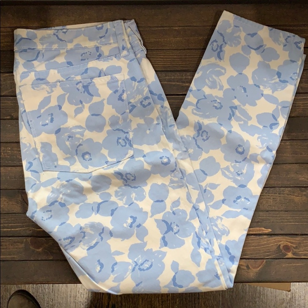 J. Crew, Floral Pants - 28 (EUC)